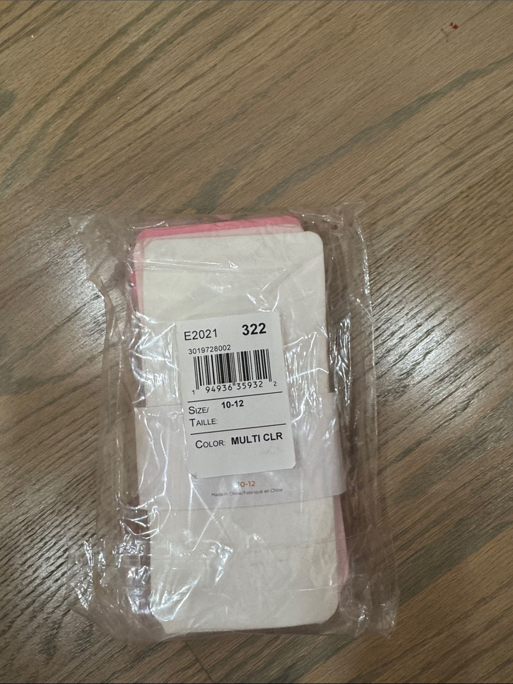 Gymboree Pink and White tights 3-Pack